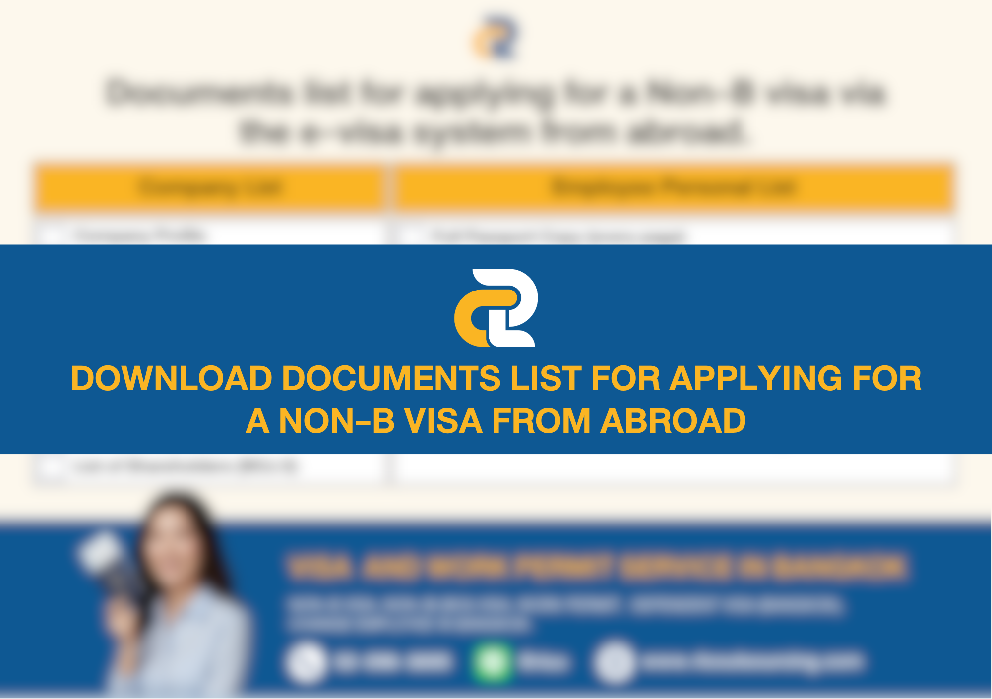 Cover EN Checklist Applying for Non-B Visa